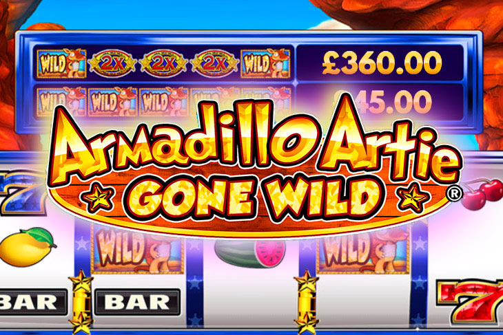 Armadillo Artie Gone Wild - DWG slot at GoldBet Kasino Casino