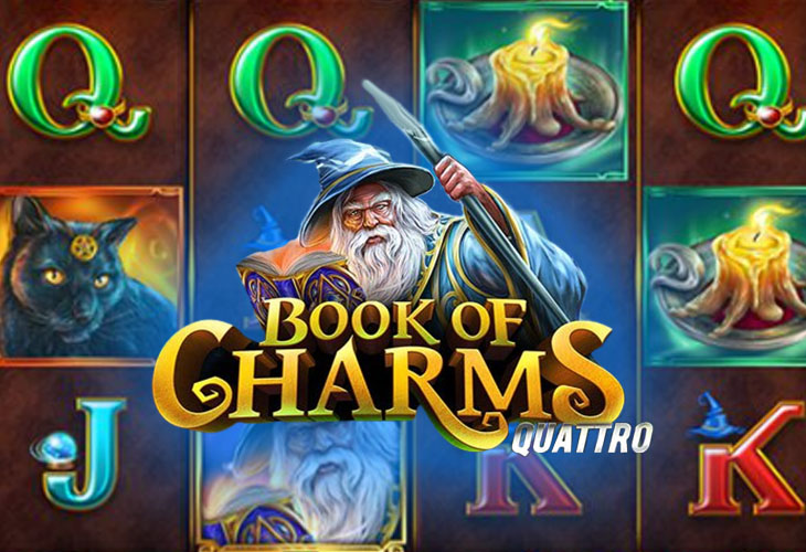 Book of Charms Quattro - Stakelogic slot at GoldBet Kasino Casino