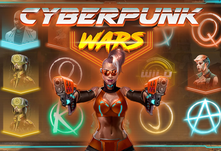 Cyberpunk Wars - Woohoo slot at GoldBet Kasino Casino