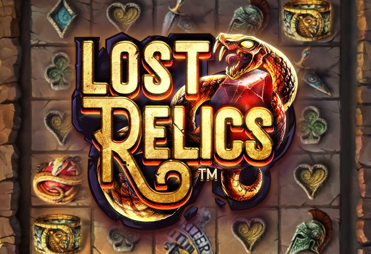 Lost Relics - NetEnt slot at GoldBet Kasino Casino