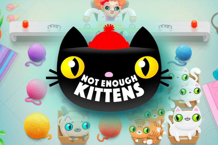 Not Enough Kittens - Thunderkick slot at GoldBet Kasino Casino