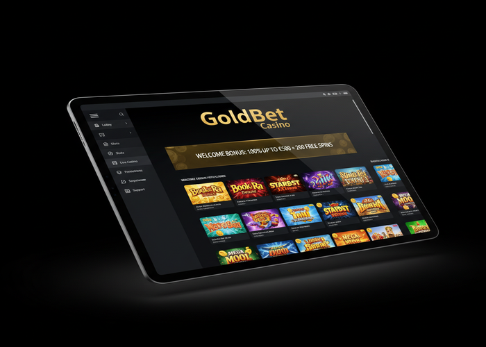 GoldBet Kasino Casino in Tablet